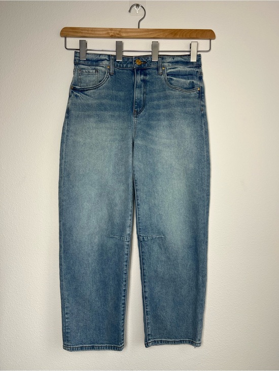 Kut from the Kloth Denim - KUT From The Kloth Ashton Barrel Leg Jeans Sz 6 Light Wash High Rise Streetwear
